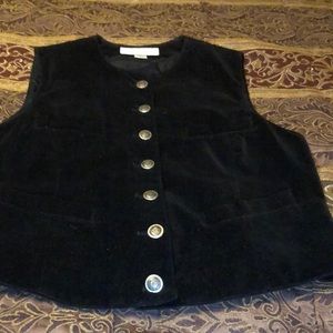 Velvet vest